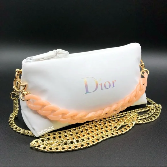 🆕 Dior Beauty Cosmetic Pouch to Crossbody Bag Purse from the Beauty Line, New - Picture 4 of 9